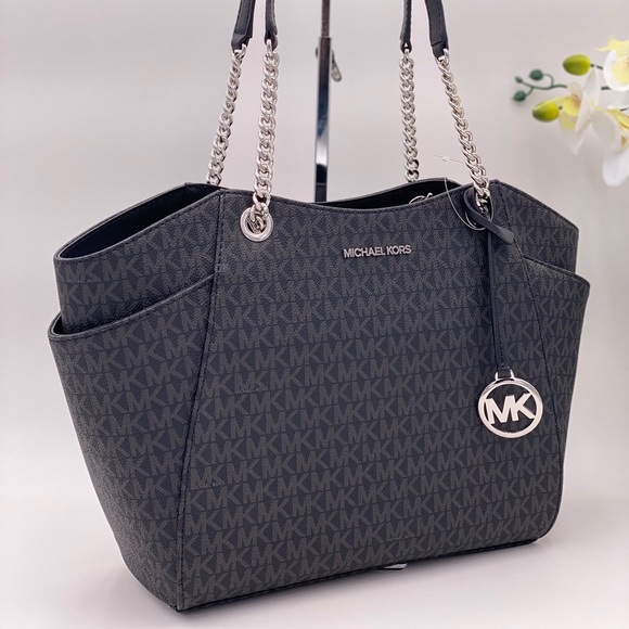 Michael Kors LG Chain Shoulder Tote - Picture 2 of 13